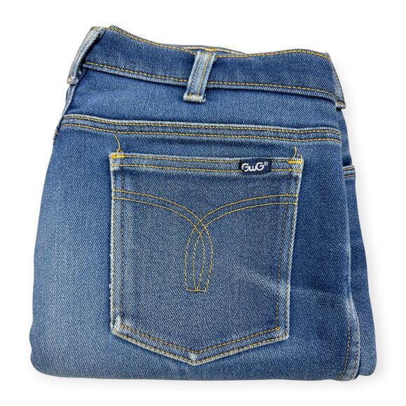 GWG Great Western Garment Co. VINTAGE '70s-'80s Straight Leg Denim Jeans W36 L32 - Picture 1 of 9